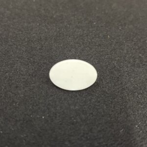 23mm x 15mm Oval White Price carrier plug in blanks