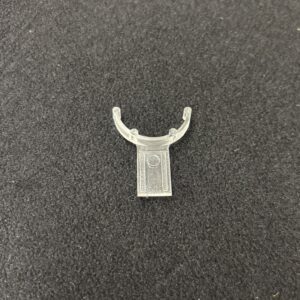 Clear Flexible ring clips.