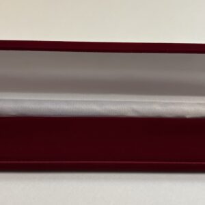 Elegant Flocked Large Bracelet box, 240x55x28mm.